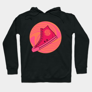 Pink High Top Sneaker Hoodie